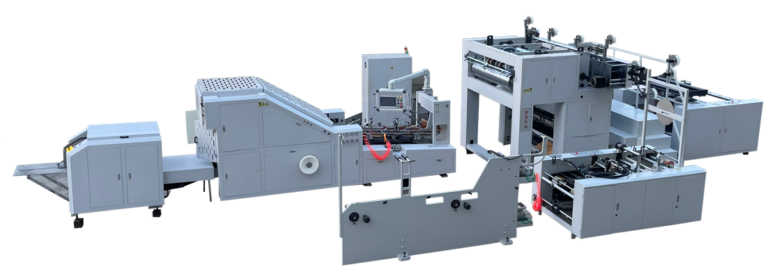 LZ-FD220T/350T/450T —  Automatic Square Bottom Paper Bag Machine with Handle