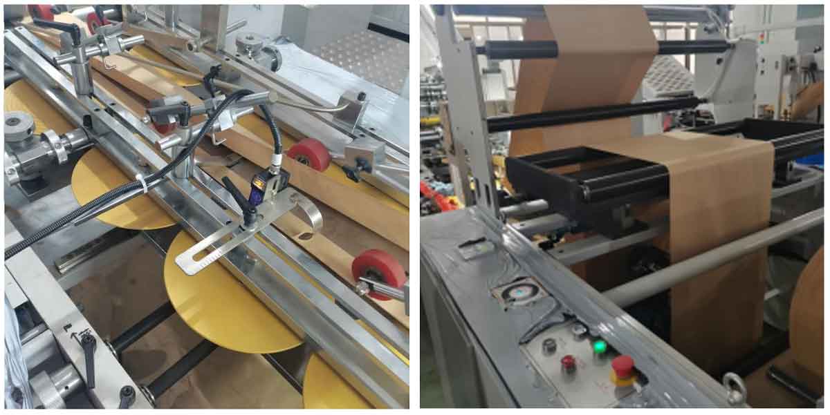 LZ-FD220B/330/450 — Semi Automatic Square Bottom Paper Bag Machine