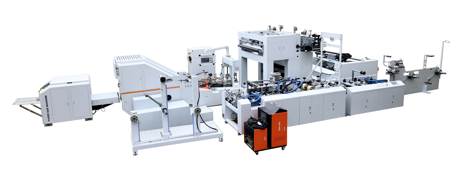 LZ-FD350TF/450TF — Automatic Square Bottom Paper Bag Machine with Rope Handle