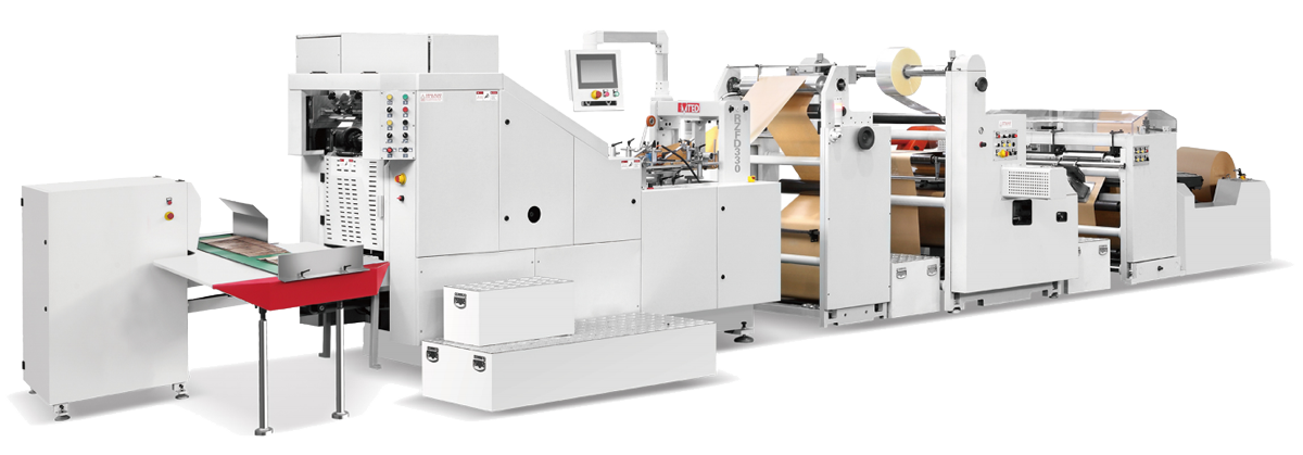 LZ-FD350W — Square Bottom Paper Bag Machine Window Patch