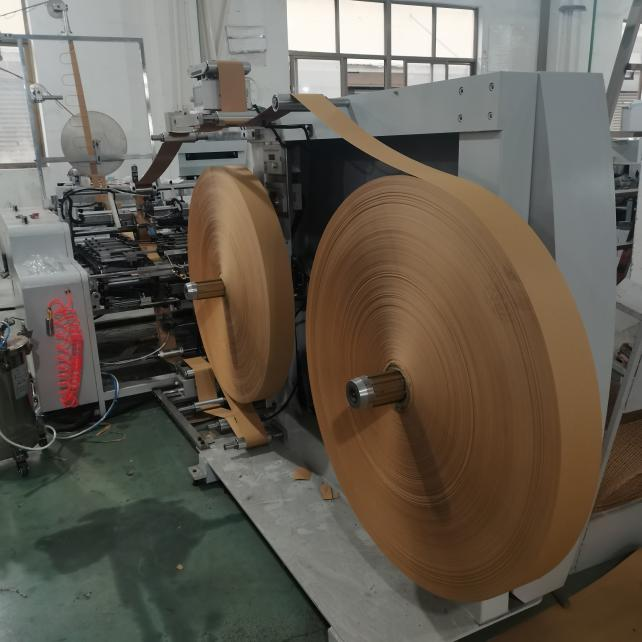 LZ-FD220T/350T/450T —  Automatic Square Bottom Paper Bag Machine with Handle