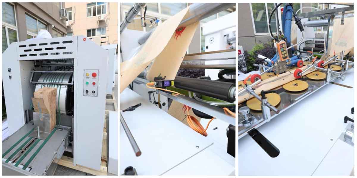 LZ-JD350 — Automatic High Speed Paper Bag Machine with Side Gusset
