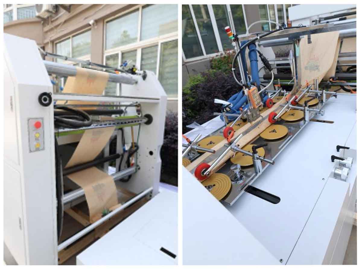 LZ-JD350 — Automatic High Speed Paper Bag Machine with Side Gusset