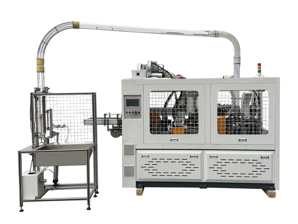 LZ-ST128 — High Speed Paper Food Bucket Machine