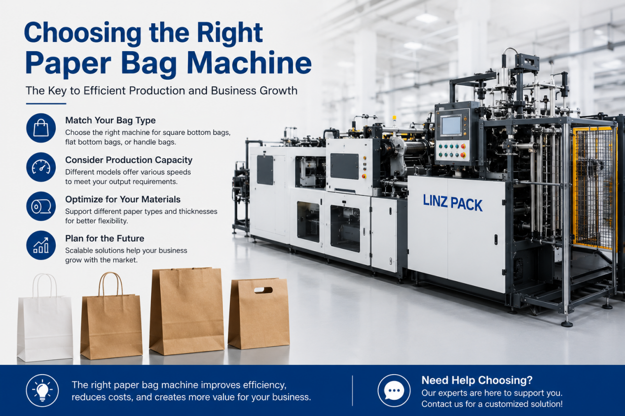 Choosing the Right Paper Bag Machine for Your Business